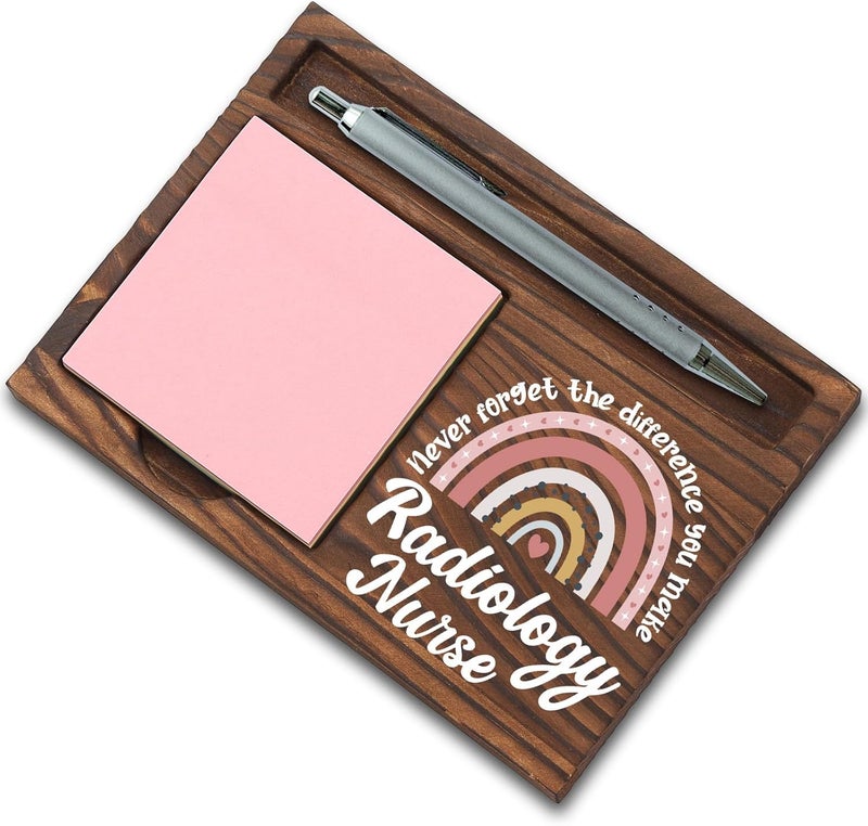 SunyJone Radiology Nurse Gifts, Thank You Appreciation Gifts for Radiologic Nursing Week Graduation Birthday Christmas Office Desk Self-Stick Note Pad Holders SBB30 - Image 1